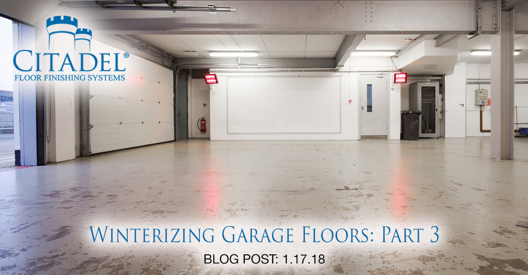 Protecting Your Garage Floors from Winter: What are your Options