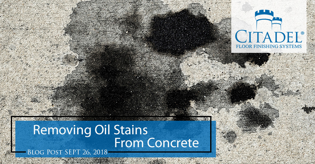 How To Remove Oil Stains From Concrete